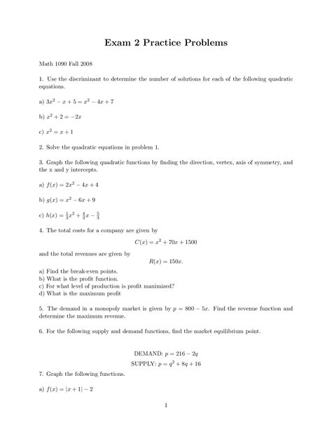 Exam 2 Problems - Corners and Orientation of Last Layer Algorithms | MATH 1090 - Docsity