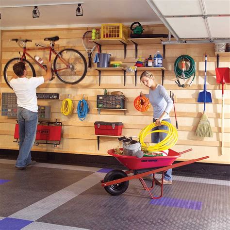 Garage Wall Shelving Ideas