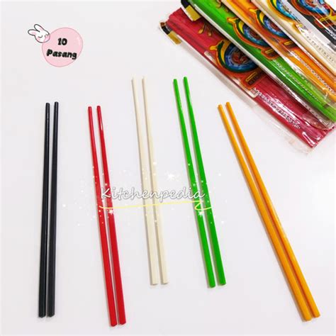 Promo Sumpit Melamin Peralatan Makan Chopstick 10 Pasang - Jakarta ...
