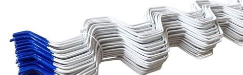 Zig-Zag PVC Coated Wire - Rust-Free Support for Greenhouse Films
