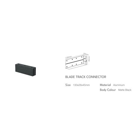 BLADE TRACK CONNECTOR – imperial emporio