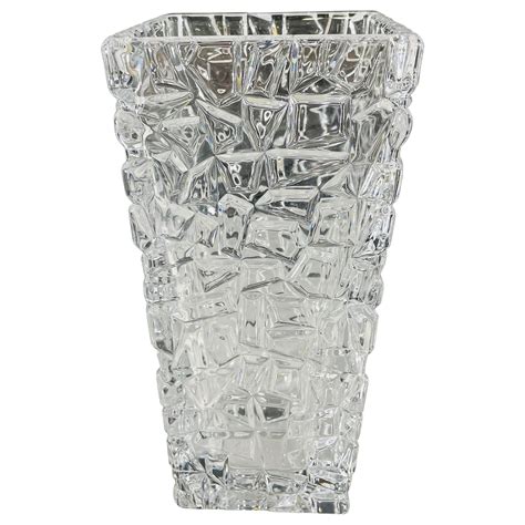 Elegant Vintage Baccarat Clear Crystal Vase For Sale at 1stDibs ...
