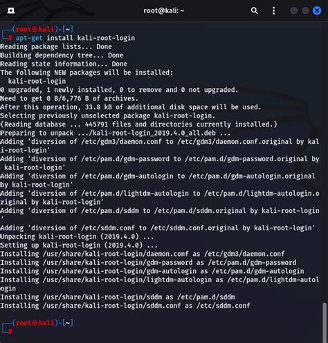 Image result for Comment Root Kali Linux