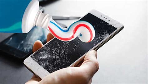 Image result for Toothpaste for Cracked Screen