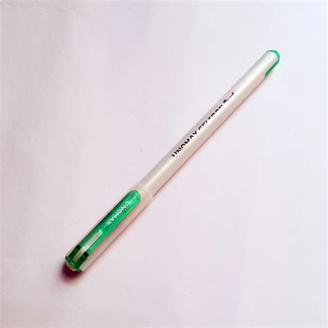 Unomax Geltron Pearl Gel Pen Green