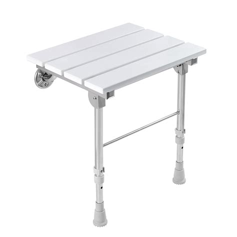 Folding Shower Seat Wall Mounted With Legs Shower Seat Benches ...