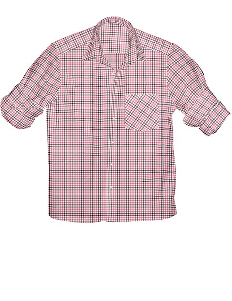 Premium Photo | A red and white shirt with a white checkered pattern