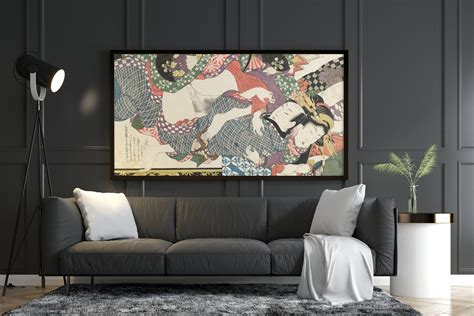 Shunga, Japanese Erotic Art, Erotica, Poster, Instant Download, Digital ...