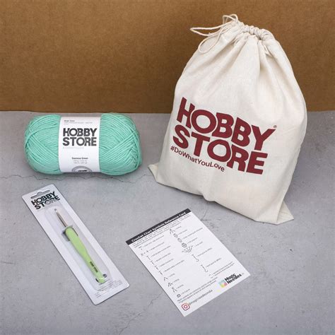 Beginner Crochet Kit - Bare Minimum Set by Hobby Store – Magic Needles