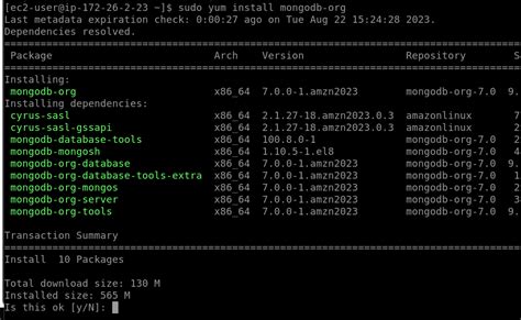 Image result for MongoDB Install Linux