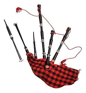 SKYLARK INTERNATIONAL Quality Rosewood Bagpipe With Bag : Amazon.in ...