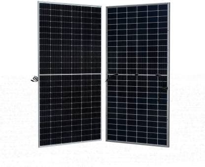WAAREE 570 W Each Topcon Halfcut Mono Perc Bifacial Solar Panel Price ...