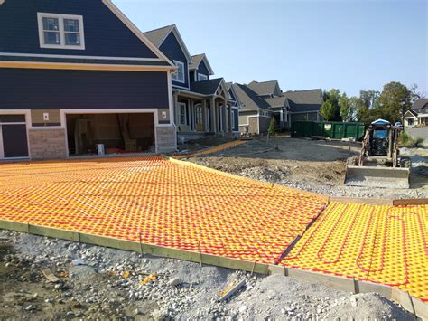 Heated Driveway Systems Hydronic Heated Driveways
