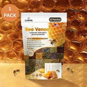 LORSHEL Bee Venom Foot Patches Foot Detox Pads for Soothe and ...