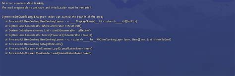 Image result for Terraria Mods Not Working