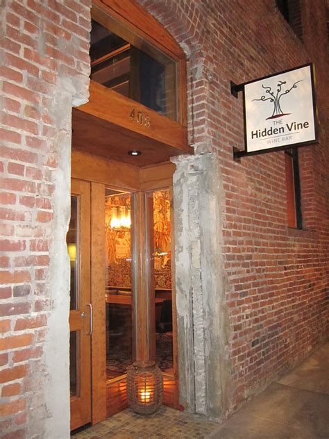 Baywire: Review of The Hidden Vine Wine Bar in San Francisco