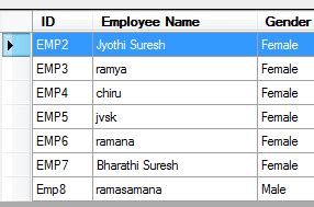 Image result for Student Database DataGridView Date