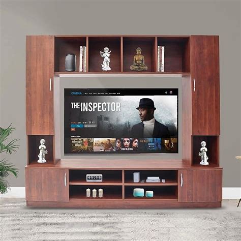FRESH UP Engineered Wood TV Unit/TV Cabinet with Open and Closed ...