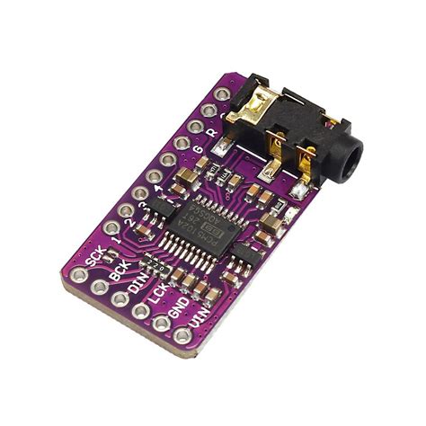 Buy PCM5102 I2S Digital Audio DAC Decoder Module - 3.5mm Stereo Output ...