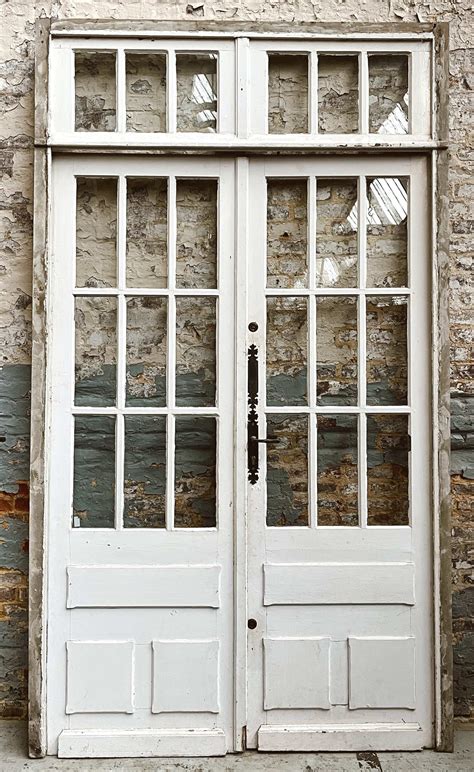 A pair of French Glazed Doors