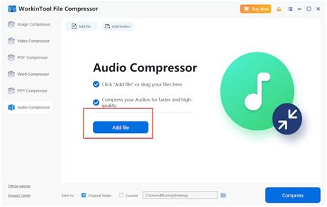 Image result for How to Compress an Audio File Over 10