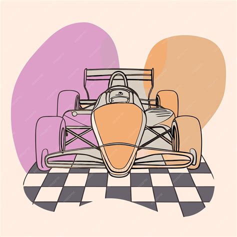 Racing Car Drawing 的图像结果