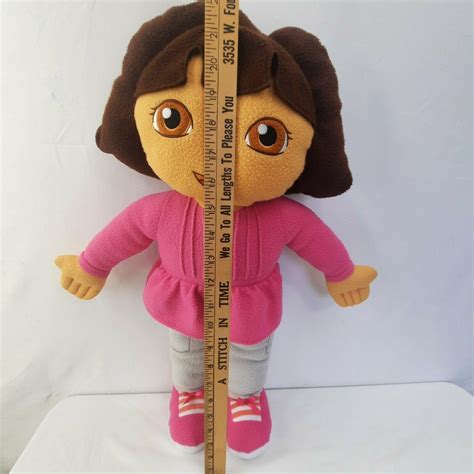 Nickelodeon 22" Dora The Explorer Plush Stuffed Doll Toy Large Tall ...