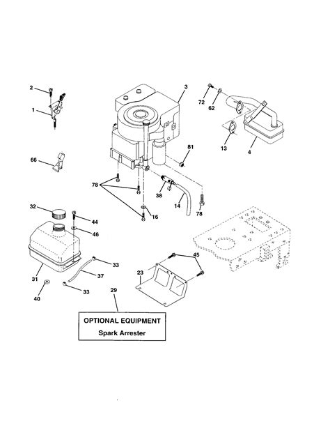 Page - 85 Official Craftsman 917250431 front-engine lawn tractor parts ...