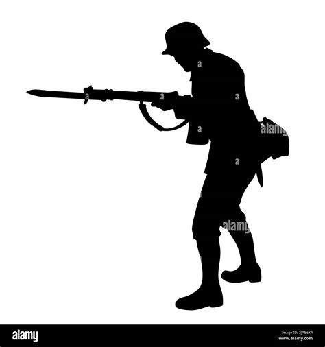 Soldier Silhouette Ww2