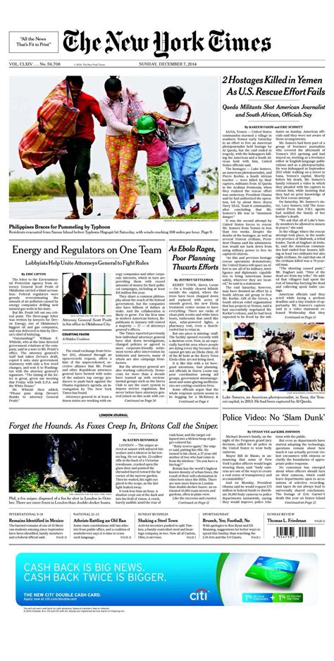 http://www.nytimes.com/ Leap Year, December 7, Days Of The Year, One ...