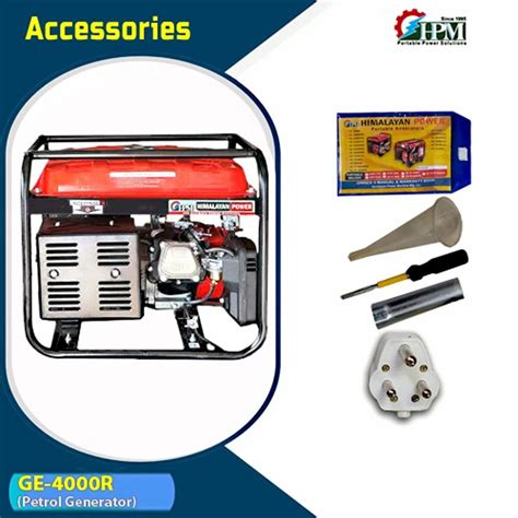 Portable Generator - 4 Kva Portable Generators, Manual Start, Model GE ...