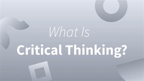 Image result for Critical Thinking Explained