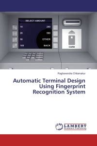 Automatic Terminal Design Using Fingerprint Recognition System: Buy ...