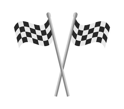 Race flag | Premium Vector