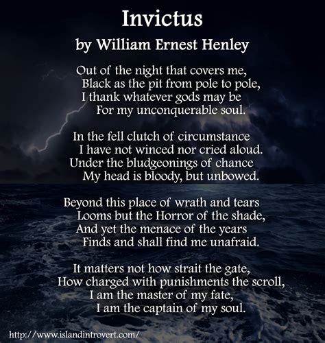 Behind the Poem: 'Invictus' by William Ernest Henley