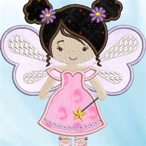 Image result for Machine Embroidery Fairy Designs