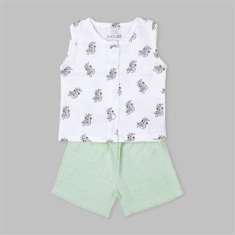 Koala & Green Unisex Muslin Set – BabyCo Organics