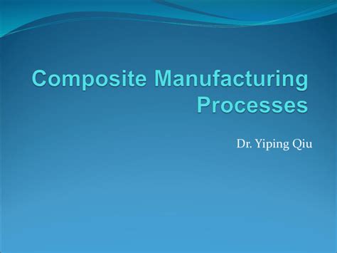 Composite Manufacturing Process 的图像结果