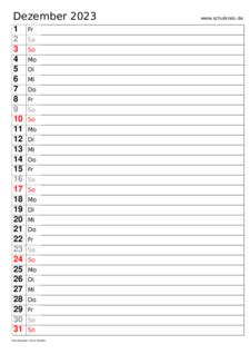 Resultado de imagen de dienstplan februar 2023