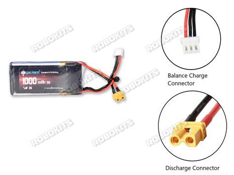 GenX 7.4V 2S 1000mAh 35C / 70C Premium Lipo Lithium Polymer Battery ...