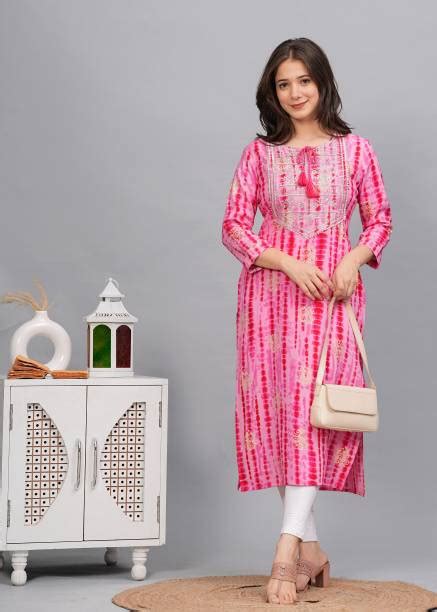 Pink Womens Kurtas Kurtis - Buy Pink Womens Kurtas Kurtis Online at ...