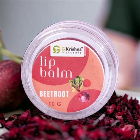 Beetroot Lip Balm – GK Naturals