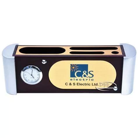 Wooden Pen Holder DW 2729 in bulk for corporate gifting | Promotional ...