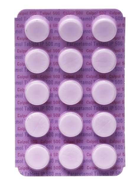 Buy Calpol 500mg Tablets 15'S Online at Low Prices in India - Amazon.in