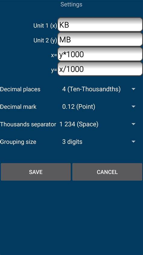 Convert KB to MB | Megabyte to kilobyte conversion APK for Android Download