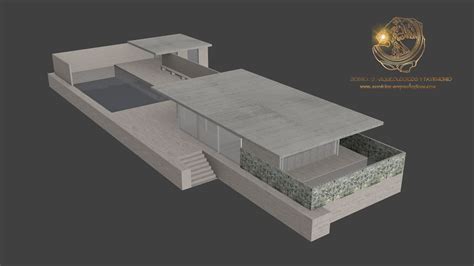 Barcelona Pavilion Plan Dwg