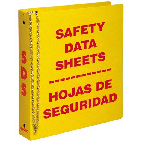Safety Data Sheets, 1 1/2 in Binder Ring Size, Binder - 3ZM64|2026 ...
