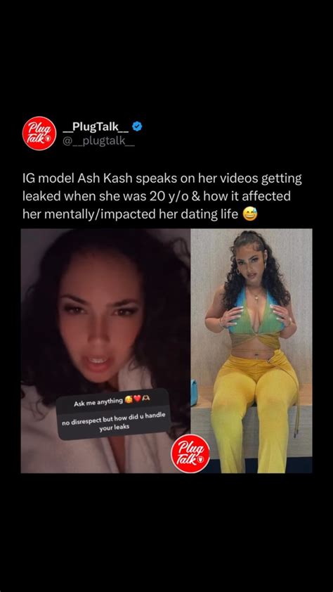 PlugTalk | IG model #AshKash speaks on her videos getting leaked & how it affected her life 👀😅 ...