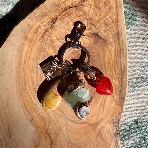 fluorite heart keyholder | NEOPIS