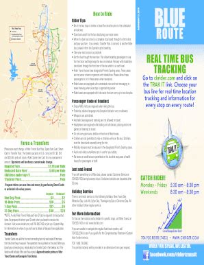 Fillable Online Bus Stop Key: e Jackson Park v Bus Stop Scheduled Bus ...